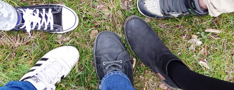 footwear while driving
