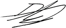 Dave Hobday signature
