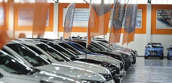 RAC Cars showroom