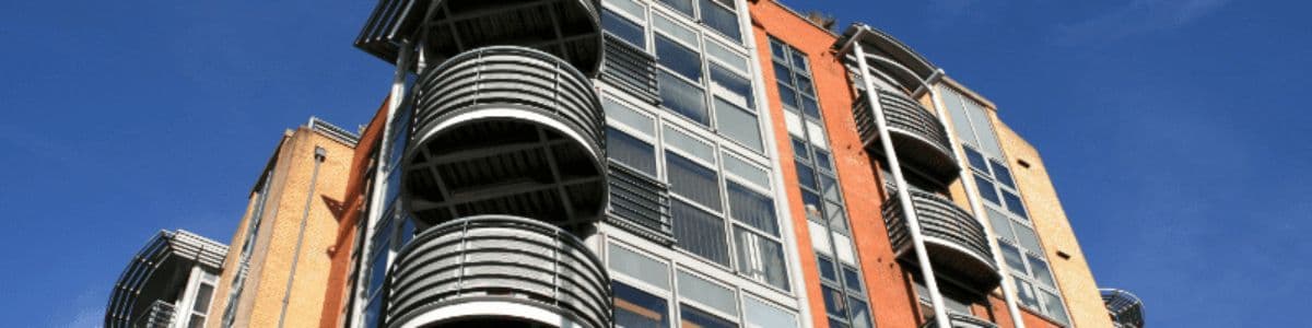 Modern block of flats
