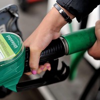 Petrol on sale for under a pound