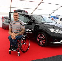 Adapted car options at Mobility Roadshow