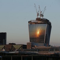 Building glare 'melted Jaguar'