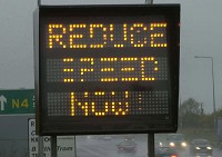 Flashing road signs 'unnecessary'