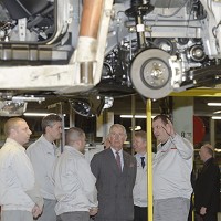 Charles enjoys Nissan plant visit