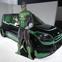 Motor show gets superhero makeover