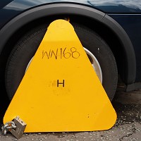 70% rise in vehicles being clamped