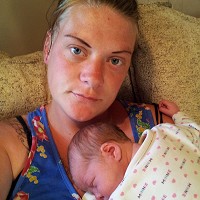 Baby born on M-way after car chase