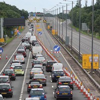 Lane closures near 500,000 figure