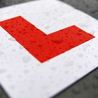 Driving lesson backseat for parents