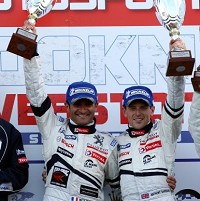 Audi celebrates one-two Le Mans finish