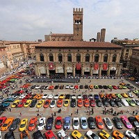 Lamborghini turns 50 with a convoy