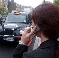 Warning over phones left in taxis