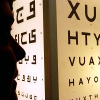Drivers in eyesight check warning