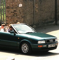 Diana's droptop Audi up for auction