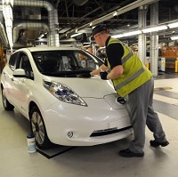 UK car production races on