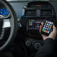 Chevrolet vehicles in iPhone link