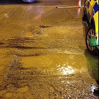 M25 collapse causes chaos