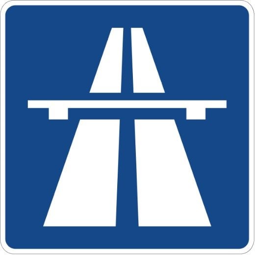 autobahn sign
