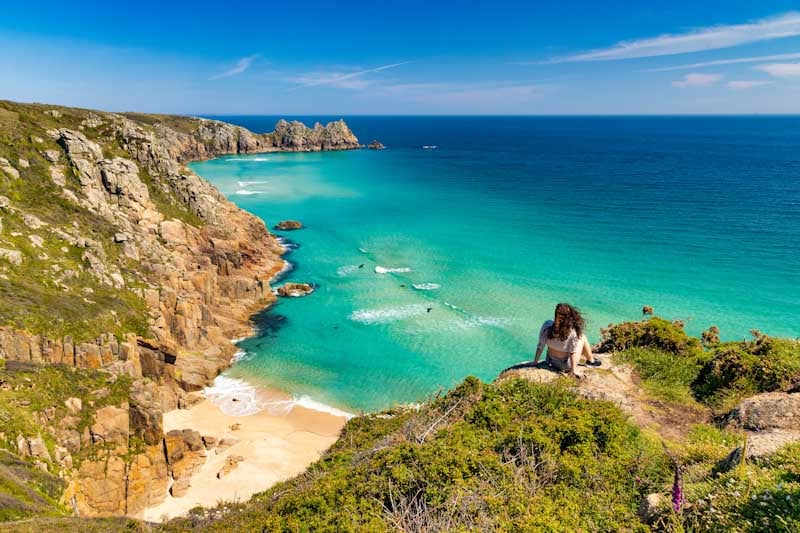 porthcurno beach