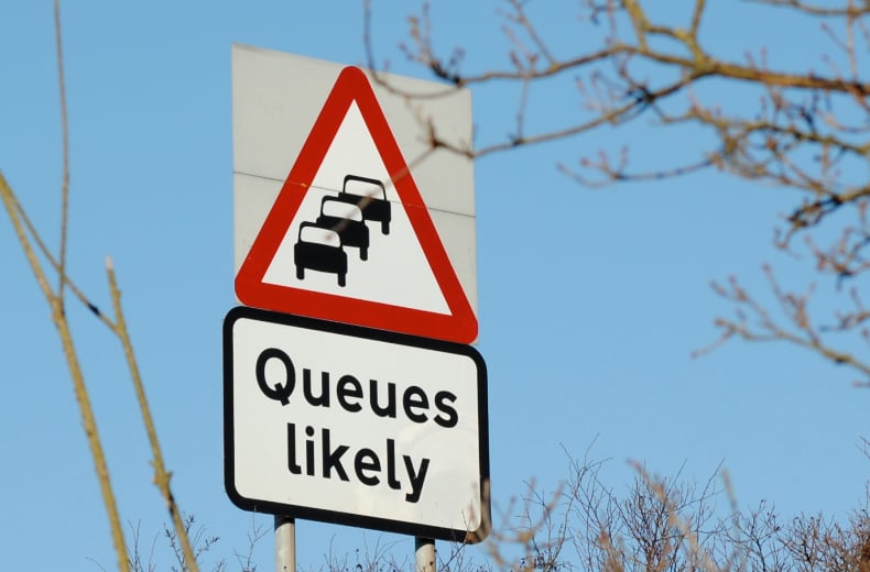 highway-code-queues-likely