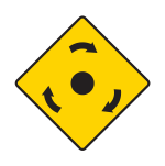irish-road-signs-mini-roundabout