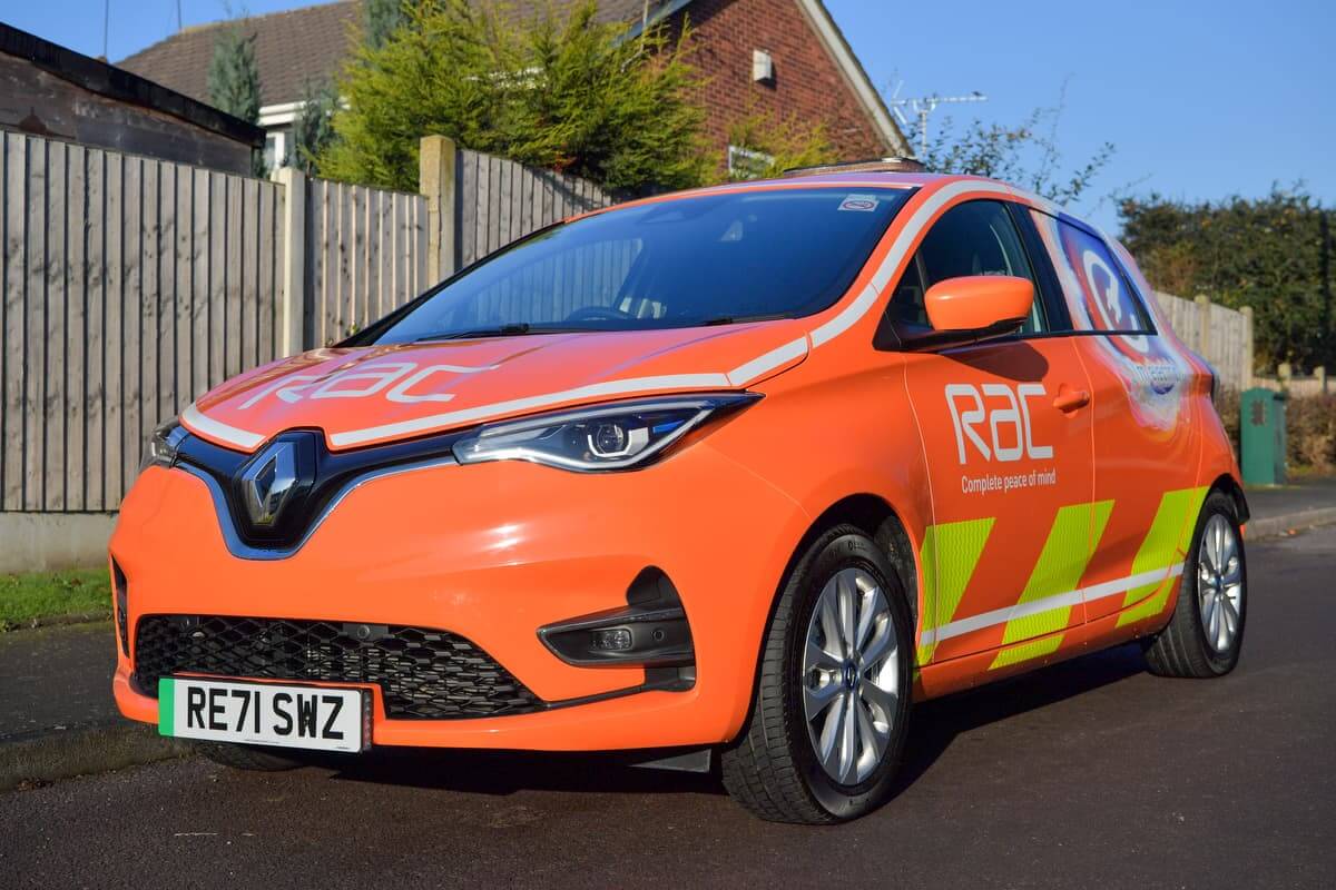 rac all-electric patrol van