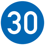 30 minimum speed limit