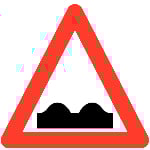 german-road-signs-uneven-road