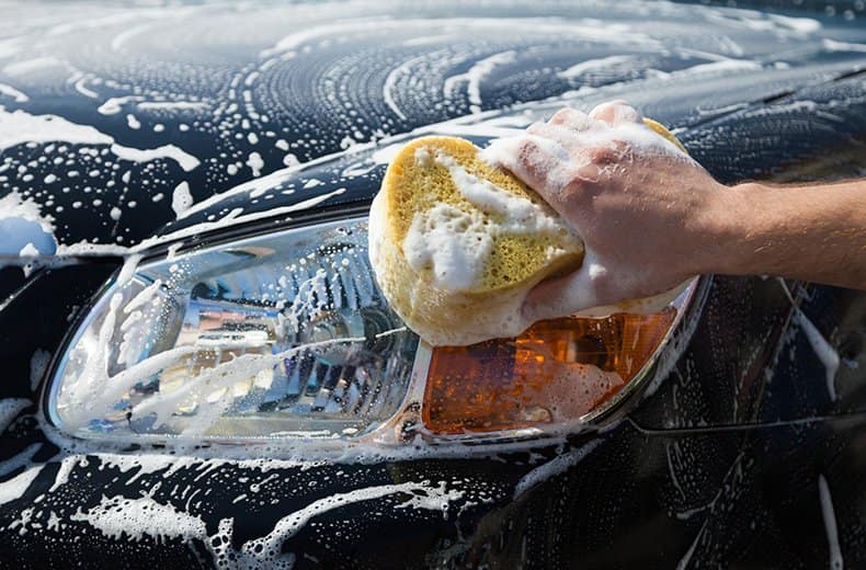 Get your headlights back to crystal clear with Headlight Restorer! #de, headlight restoration