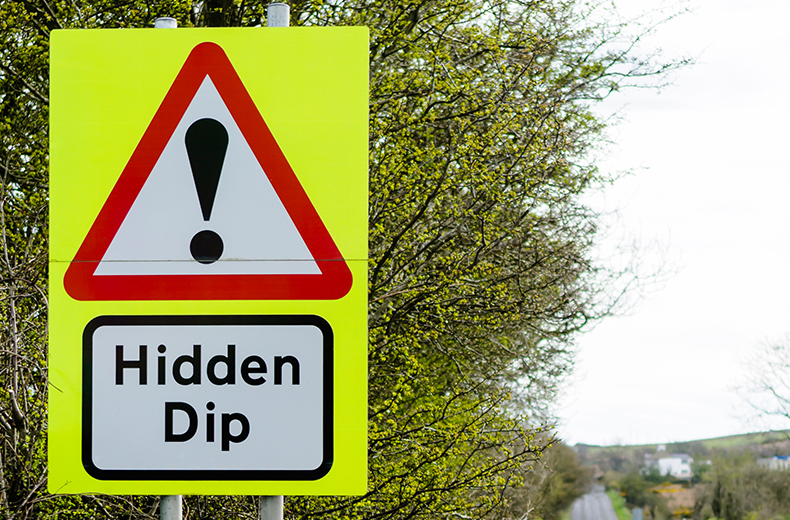 highway-code-hidden-dip-sign