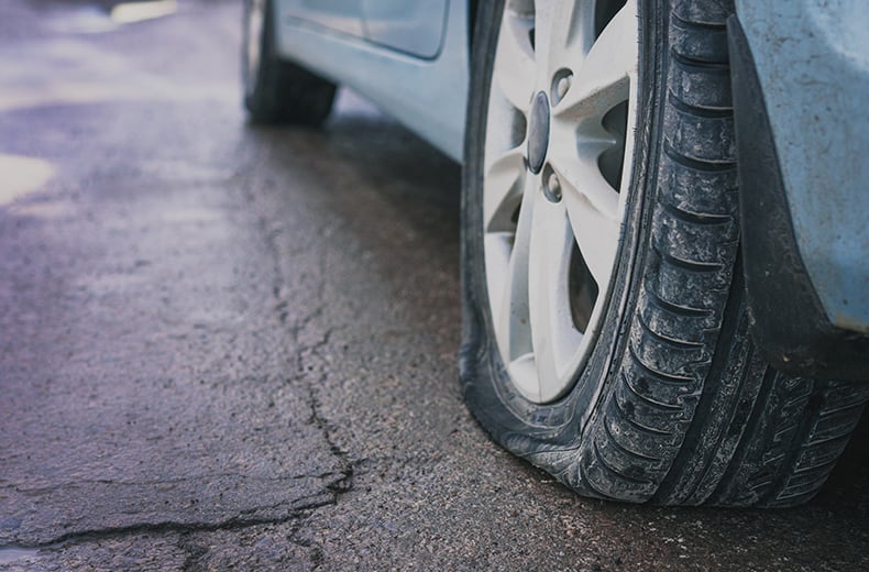 how-to-check-tyre-pressure-flat