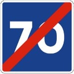 spanish-road-signs-recommended-speed-end