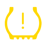 Skoda luces de advertencia de presión de los neumáticos
