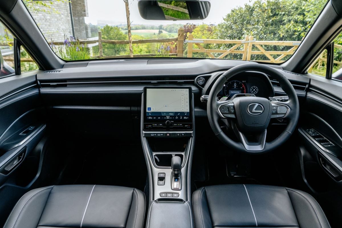 Lexus LBX interior