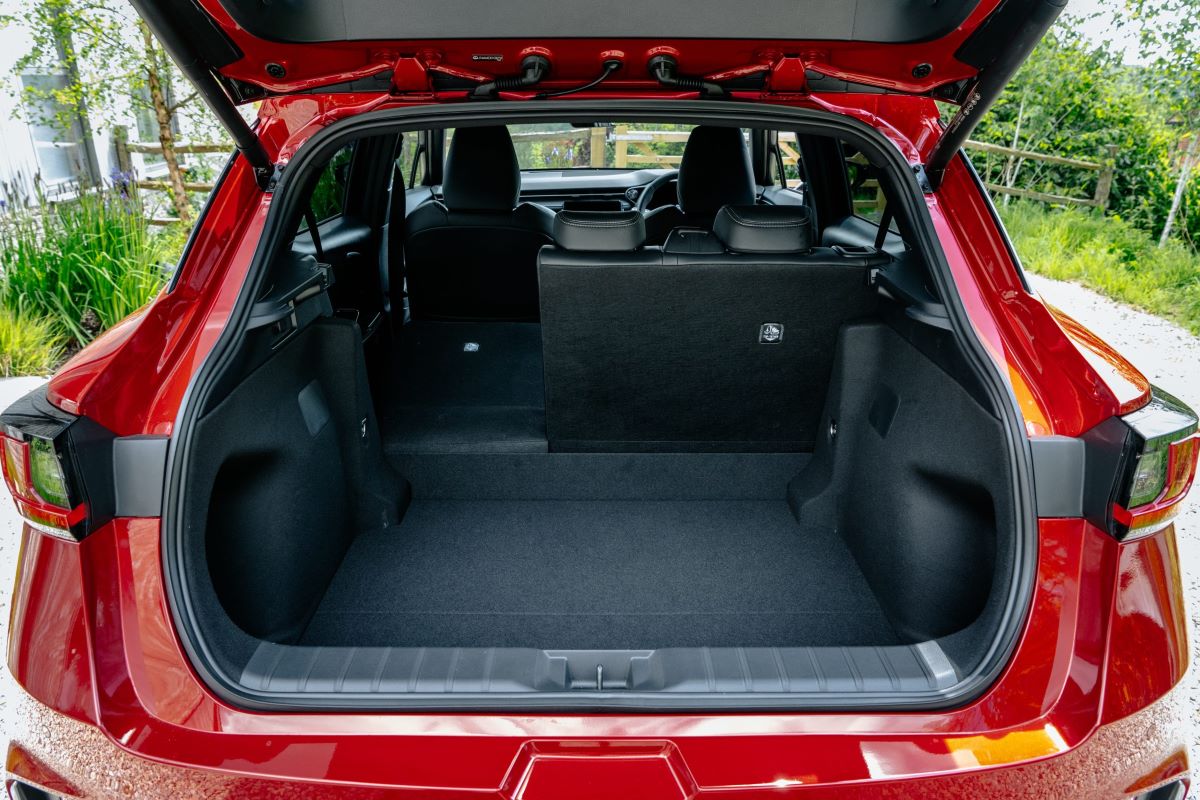 Lexus LBX boot