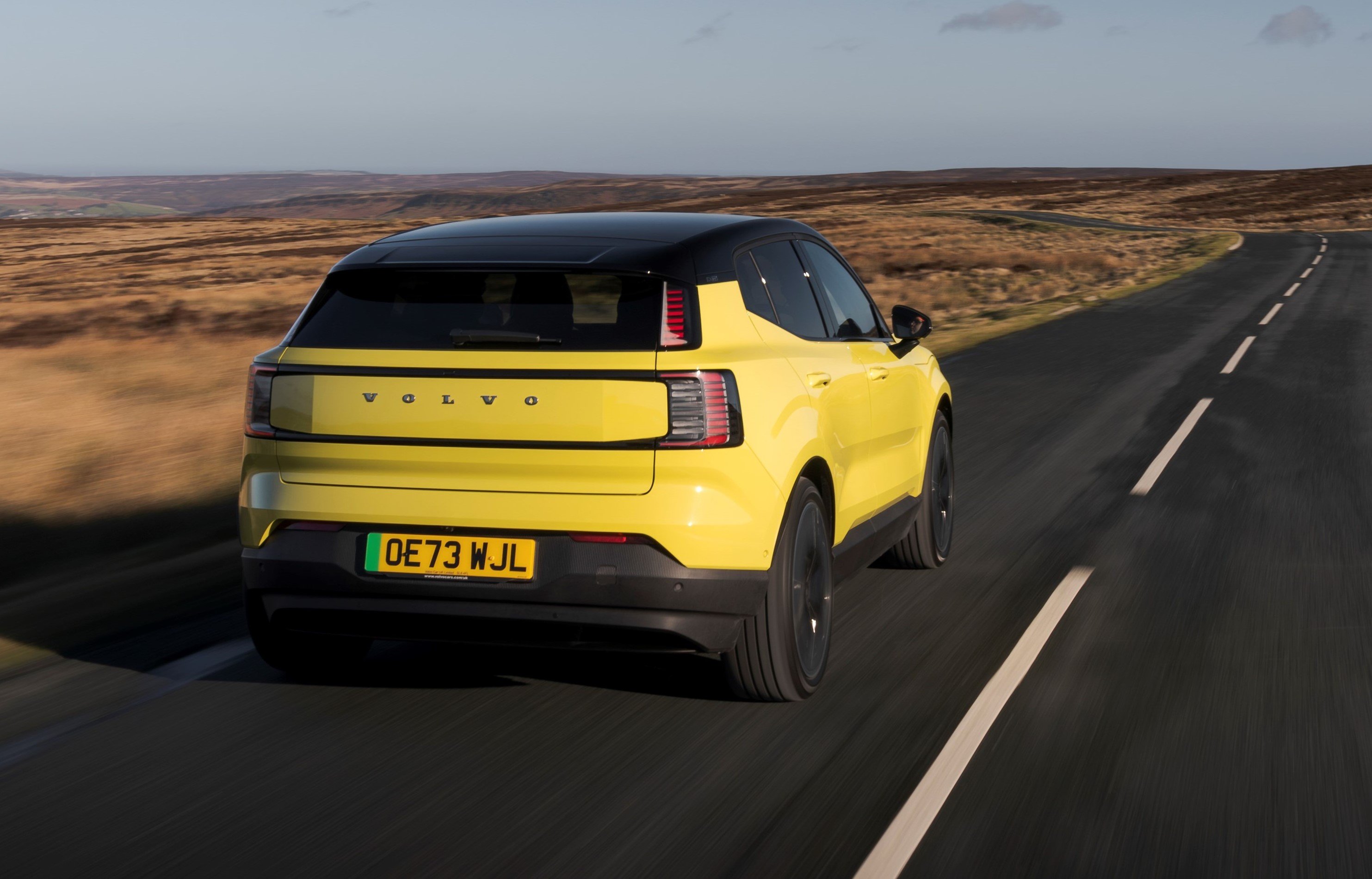 Volvo EX30 rear driving