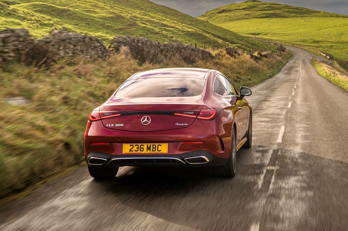 Mercedes-Benz CLE rear driving