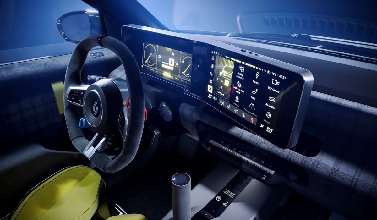 Renault 5 Turbo 3E interior