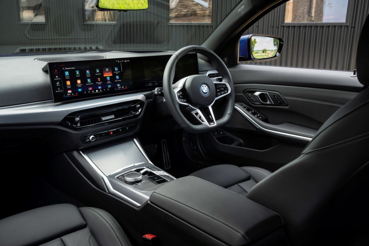 BMW 330e interior