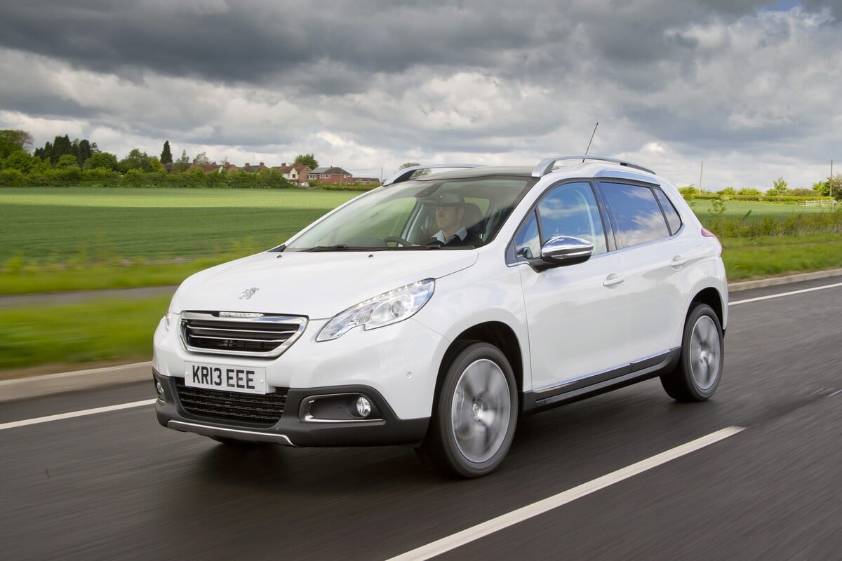Peugeot 2008 driving