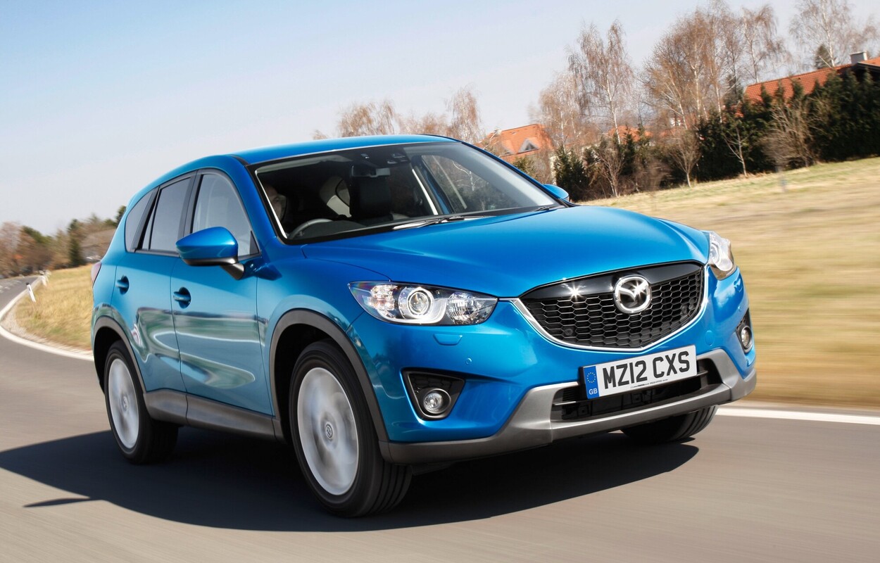 Mazda CX-5 front driving