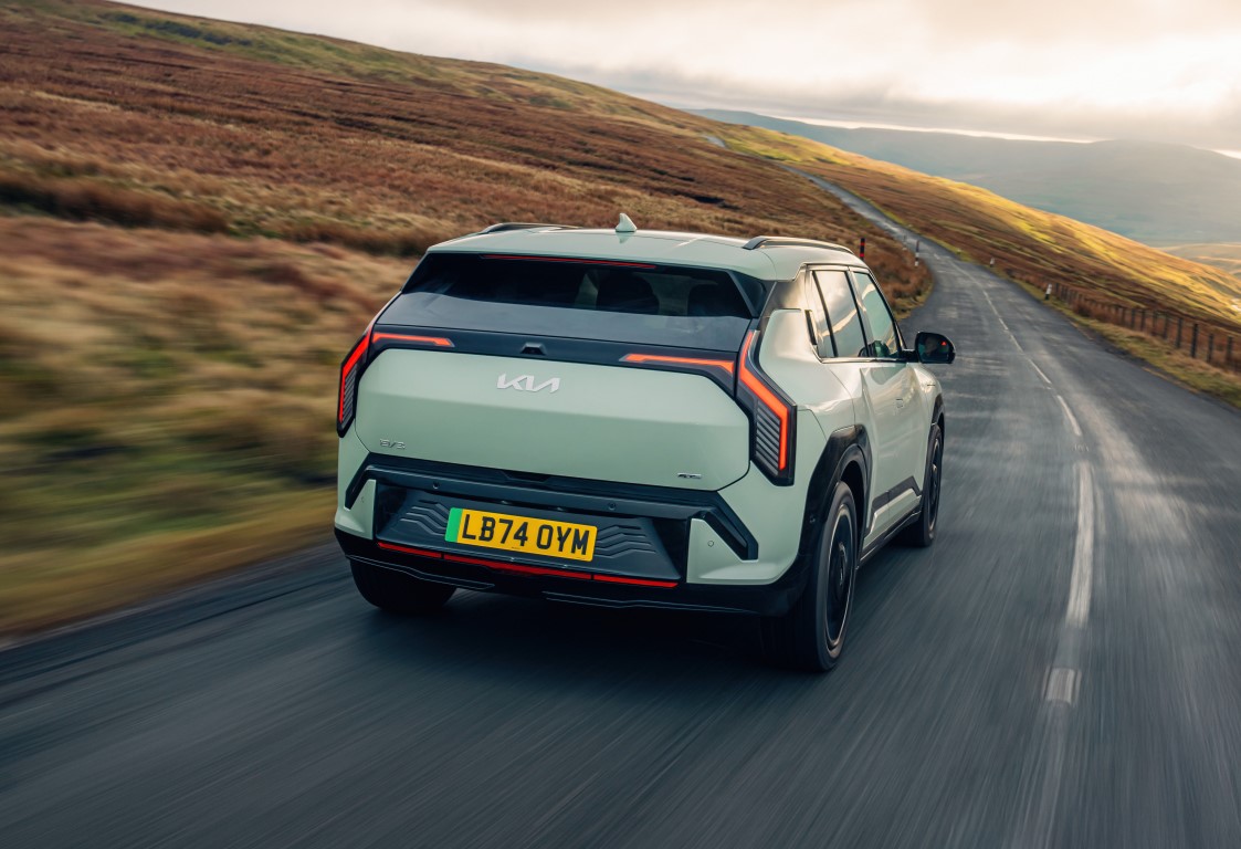 Kia EV3 rear driving