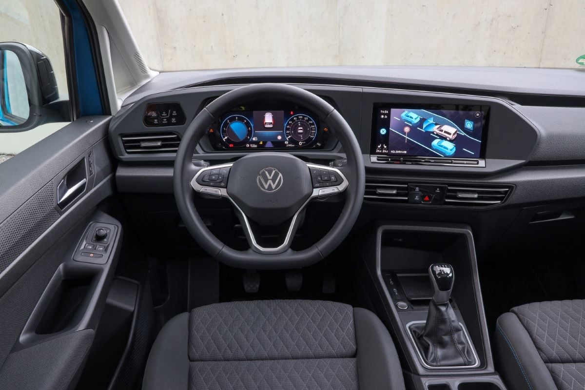 VW Caddy interior