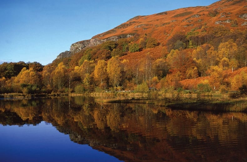 autumn drives scotland sperrins
