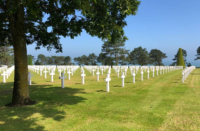 ww2 cemeteries normandy