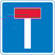 t junction sign