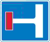no through traffic sign