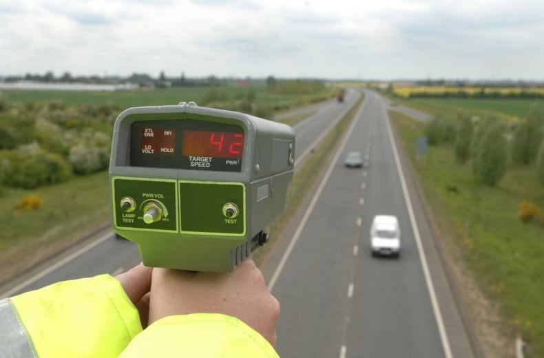 Driving offences - speeding