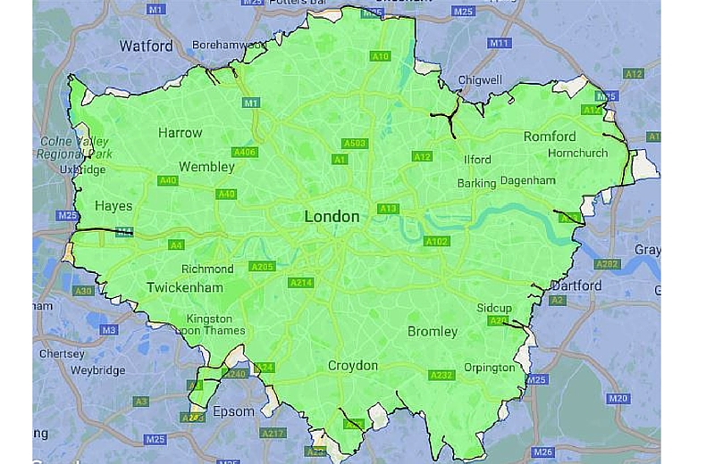 Detailed Map Of London Emission Zone Low Emission Zones: What You Need To Know | Rac Drive
